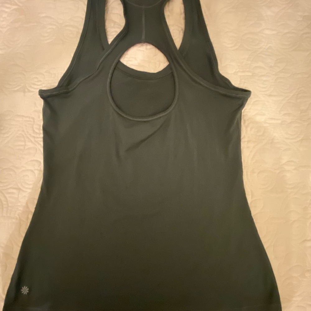 Athleta Women's Olive Green Racerback Tank Top